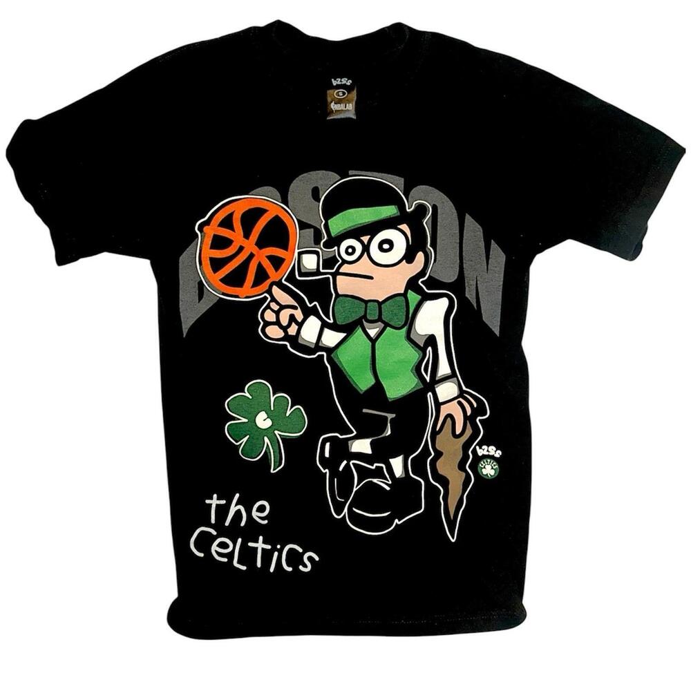 B2S  Lab Special Boston Celtics Overd T-Shirt Mens